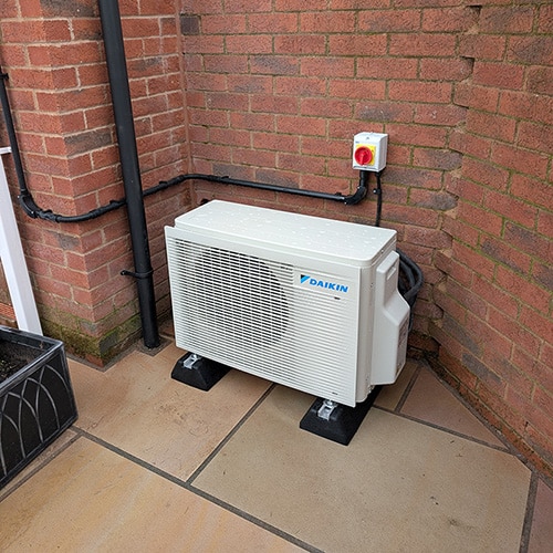 Air Conditioning 13 recent air conditioning unit installed by our F-Gas certified team in Derbyshire.